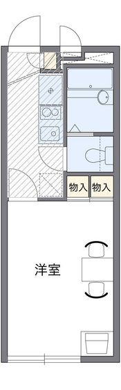 レオパレス江波東一丁目の間取り画像