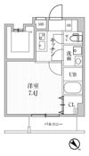 ALTERNA池袋EASTの間取り画像