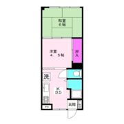 松原マンションの間取り画像