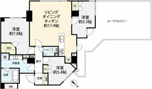 ブランズ瀬田の間取り画像