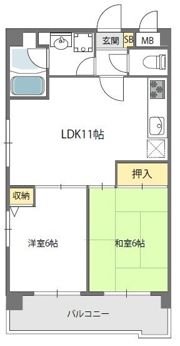 プラスシャルマンの間取り画像