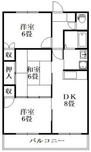 ガーデンヒルズ藍住Ⅱの間取り画像