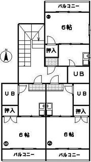 コート福岡IIの間取り画像