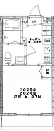 グリーンコートの間取り画像