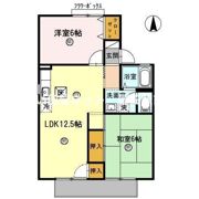 グリーンアベニューAの間取り画像