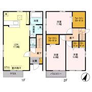 青楓館 壱番館の間取り画像