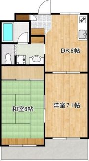 悠楽の間取り画像