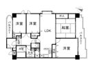 ライオンズマンション灘南の間取り画像