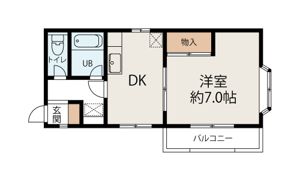 メゾンシンフォニーの間取り画像