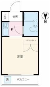 NTコーポ下板橋の間取り画像