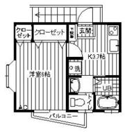 ラカサデ上町の間取り画像