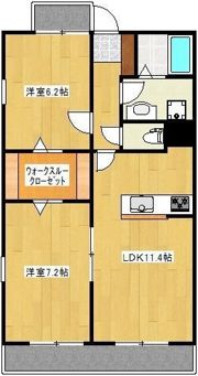 クロノス31田井島の間取り画像