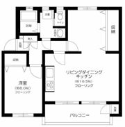 たまプラーザ団地6街区3号棟の間取り画像