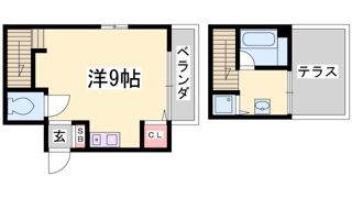 パイン神戸元町の間取り画像