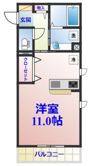 エヴァーラスティング千葉の間取り画像