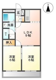 ロイヤルハイツ692の間取り画像