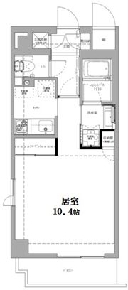 プライムアーバン麻布十番の間取り画像