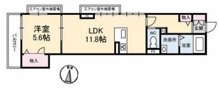 花の間取り画像