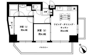 ミオカステーロ横濱アルティスタの間取り画像
