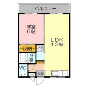 レックハウス シュガー B棟の間取り画像