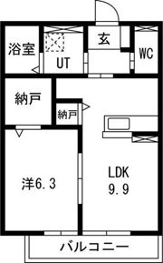 シャルージュの間取り画像