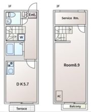 T＆M船堀の間取り画像