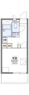 レオパレスカナサラの間取り画像