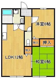 サンビレッジ星ヶ丘II A棟の間取り画像