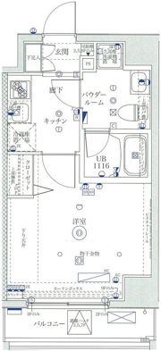 ユリカロゼAZEST高島平の間取り画像