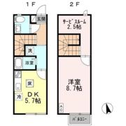 キューブの間取り画像