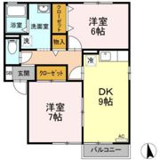 シャンテKUROZUMIの間取り画像