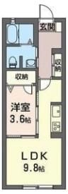 マストライフ高崎中居の間取り画像