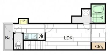 M Terrace藤垂園 弐番館の間取り画像