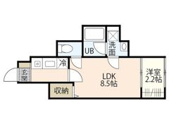 M Terrace藤垂園 弐番館の間取り画像