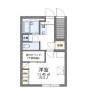 レオパレスA＆Kの間取り画像