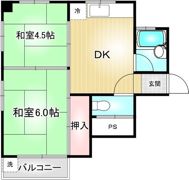 石坂ハイツの間取り画像
