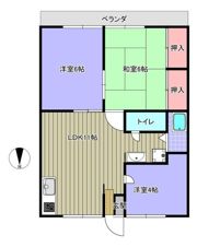 ピァU塩澤の間取り画像