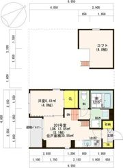 川名サンライズの間取り画像