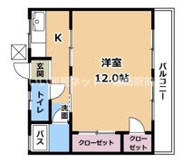 サニーハイツ B棟の間取り画像