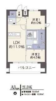 シンセリティ大淀の間取り画像