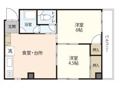 松尾ビル（東観音町）の間取り画像