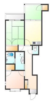 シティライフ林Ⅱの間取り画像