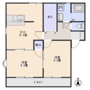 スクウェアコートAの間取り画像