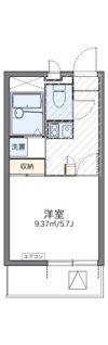 レオパレスシティセントラルの間取り画像