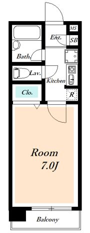 クオーレプロバンス浦安Ⅰ(F-045)の間取り画像