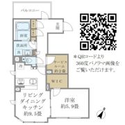 COMPOSITE高輪の間取り画像