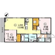 ベルクレストの間取り画像