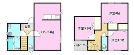 グレースAの間取り画像