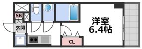 ファーストフィオーレ天王寺オリーブの間取り画像
