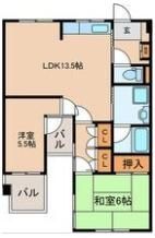 シーズンコート茶屋ヶ坂の間取り画像
